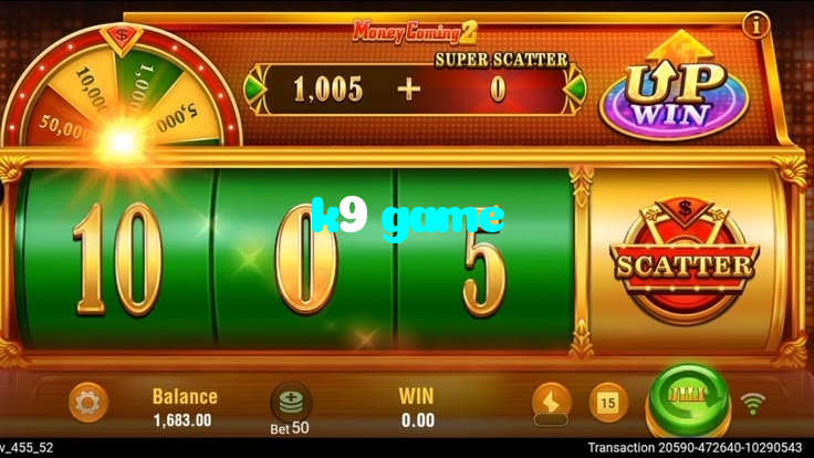 k9 game casino presented on mobile device in Pakistan with slots and live games